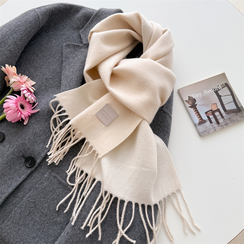 Pashmina Wrap Large - Sciarpa in finto cashmere da donna,