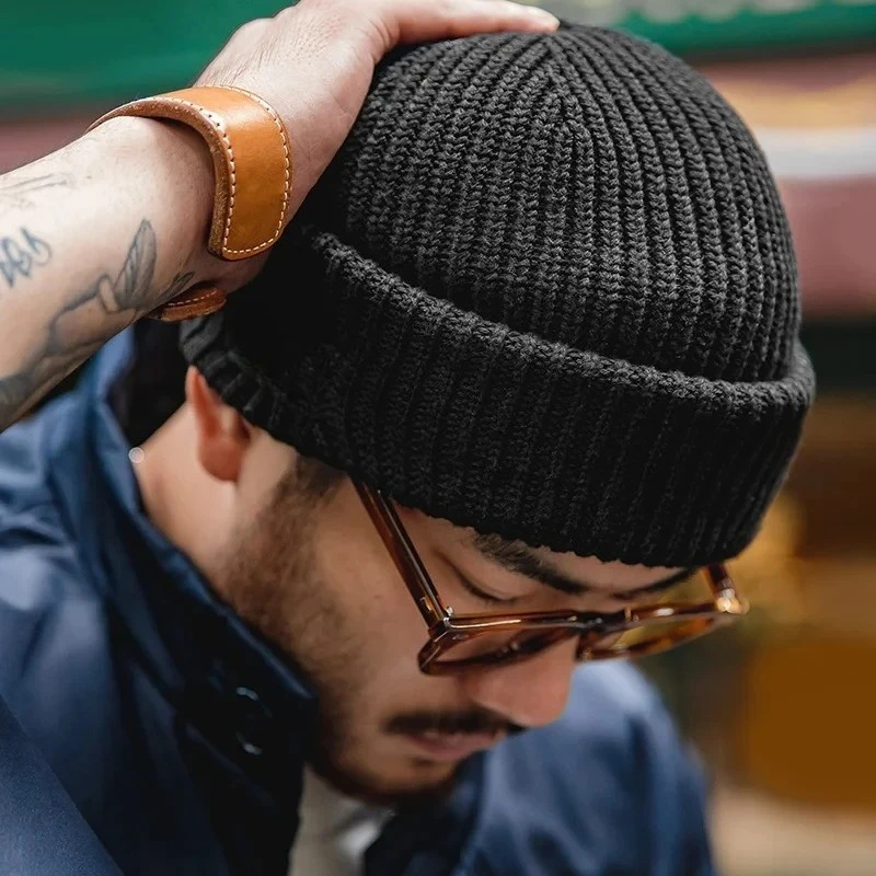Uomo Inverno Skullies Berretti - Muffler Men Wool recensione e prezzo