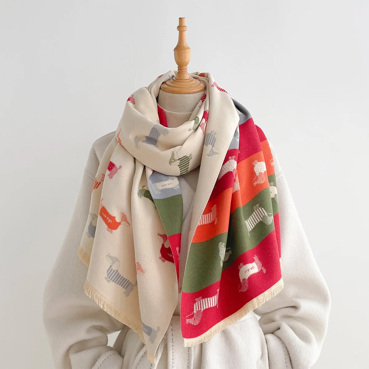 Sciarpa in finto cashmere da d - Pashmina Wrap Large recensione e prezzo