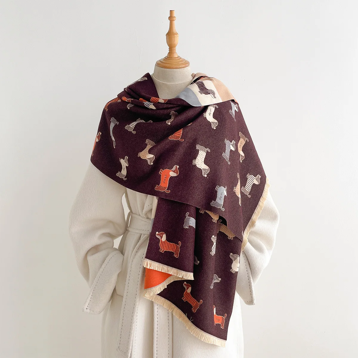 Sciarpa in finto cashmere da d - Pashmina Wrap Large recensione e prezzo