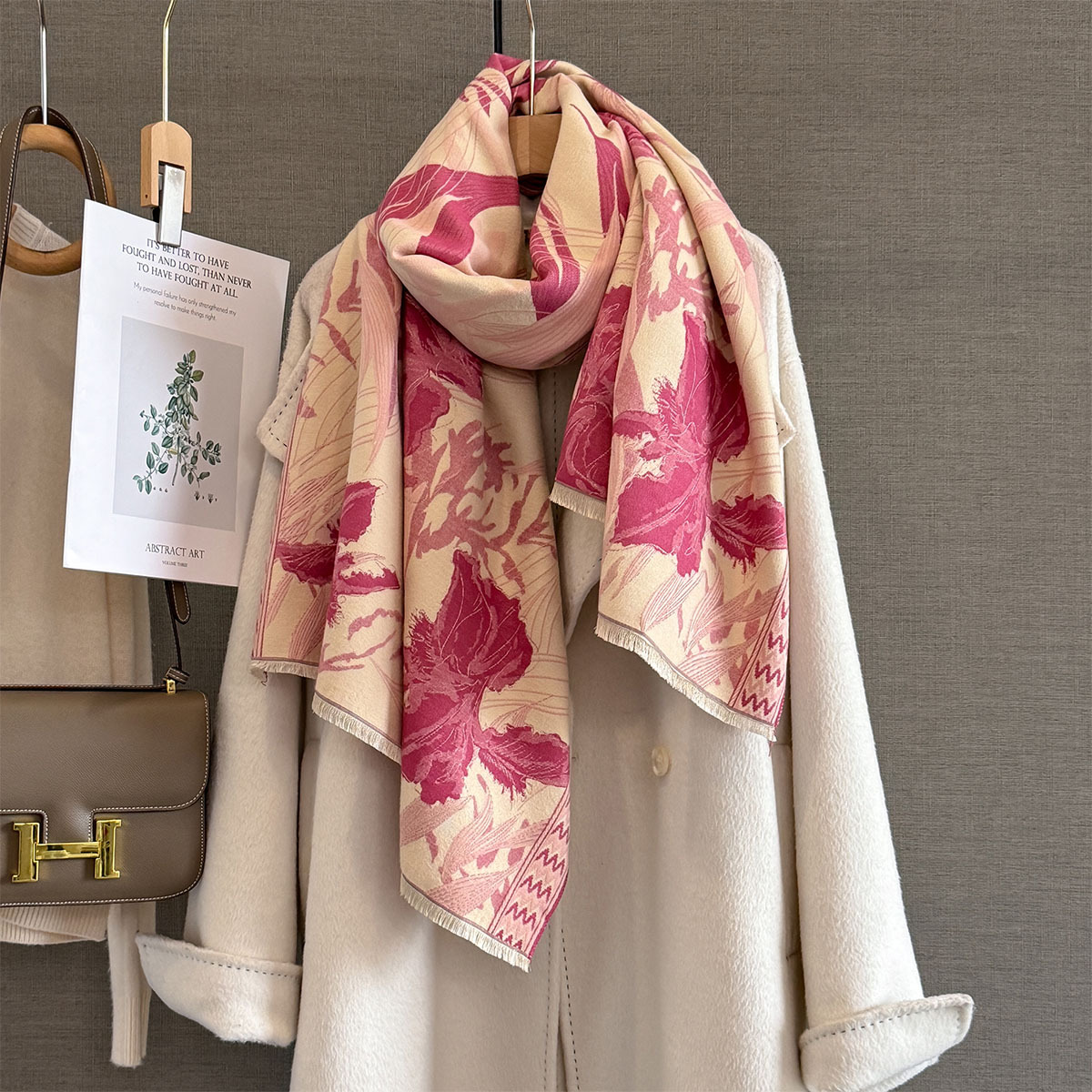 Sciarpa di cashmere autunnale  - Woven Scarf Blanket recensione e prezzo